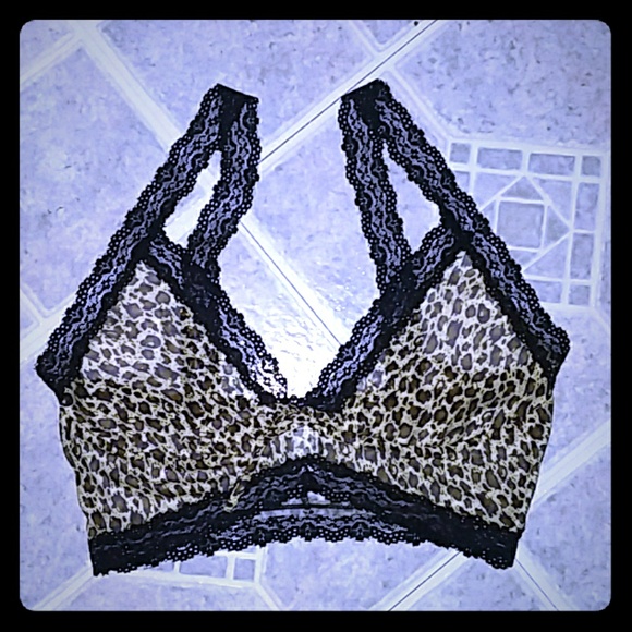 Cheetah Print Bralette - Picture 1 of 2